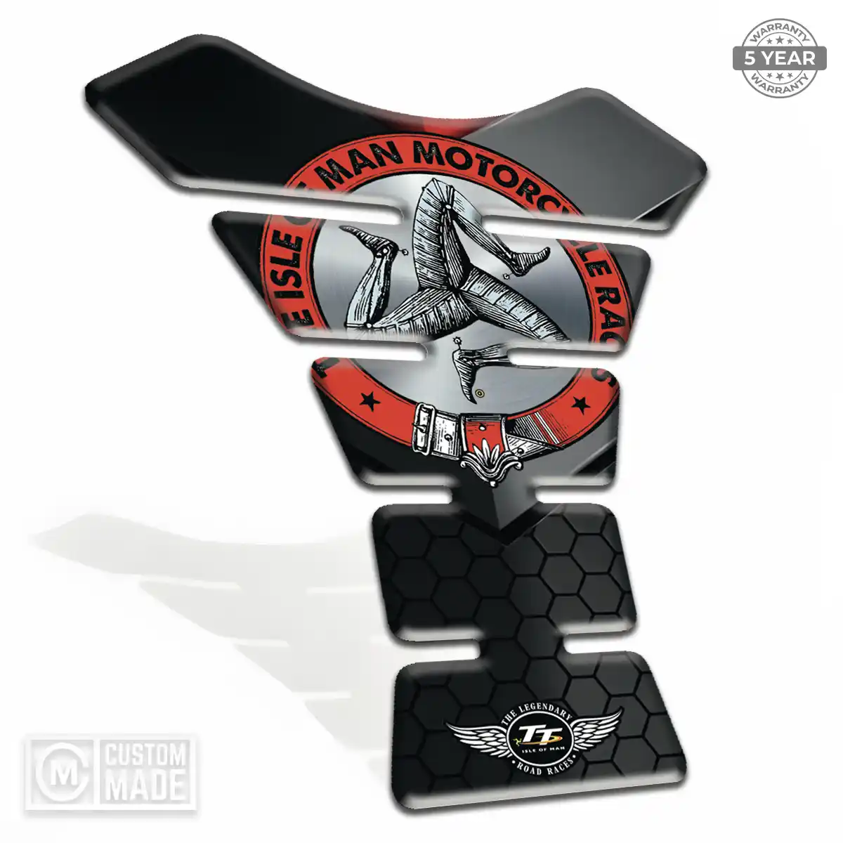 Isle of MAN Tank Protector Guard Motorbike Elite Finish