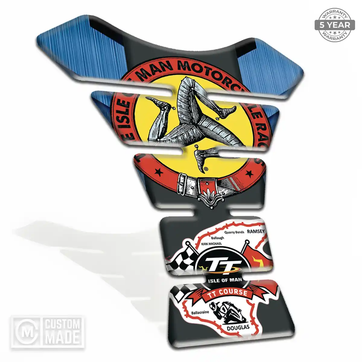 Isle of MAN Tank Protector Guard Motorbike Sleek Style