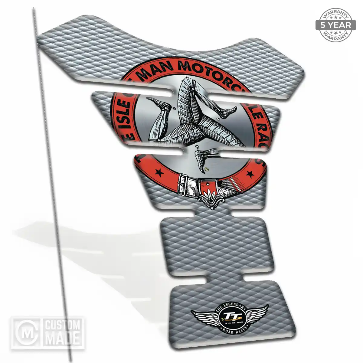 Isle of MAN Tank Protector Guard Motorcycle Elite Finish