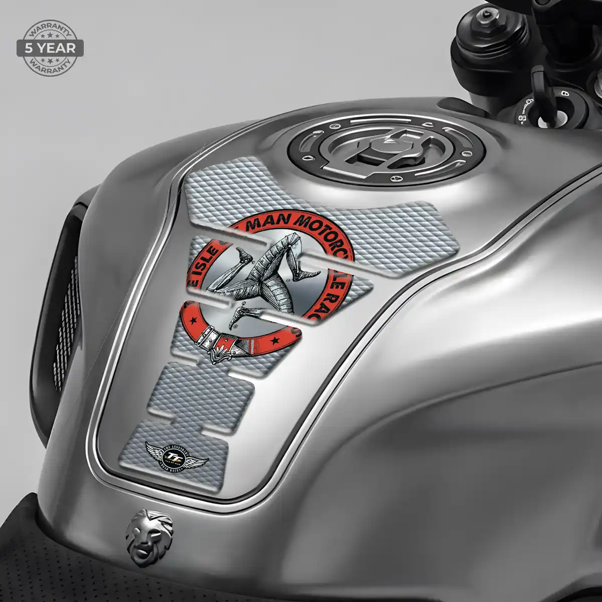 Isle of MAN Tank Protector Guard Motorcycle Elite Finish