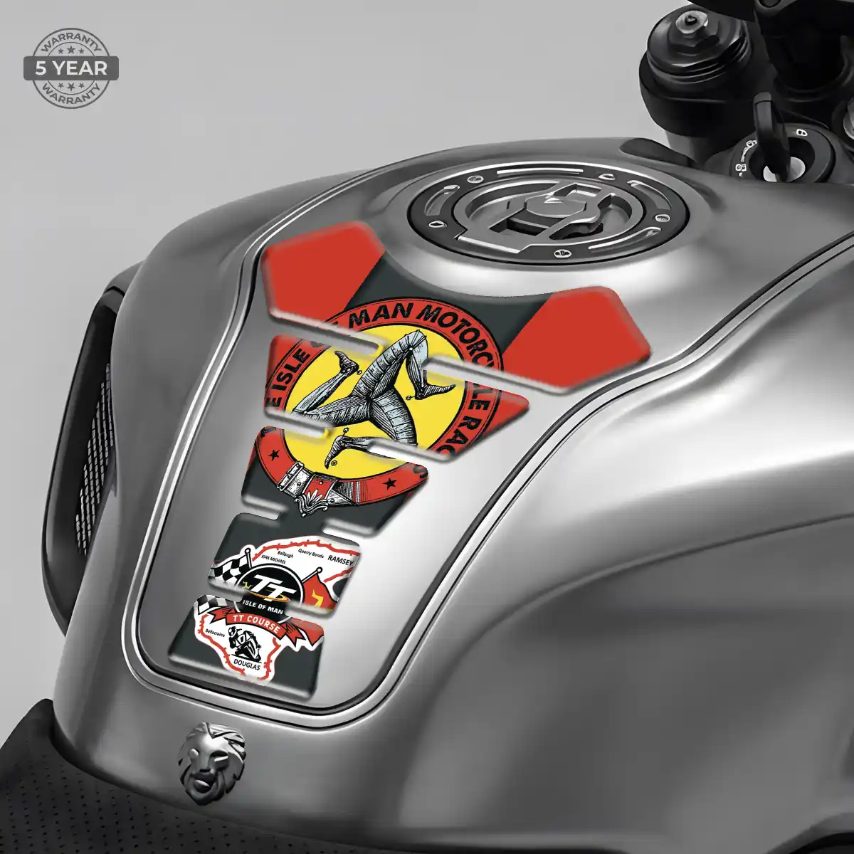 Isle of MAN Tank Protector Guard Motorcycle Refined Design