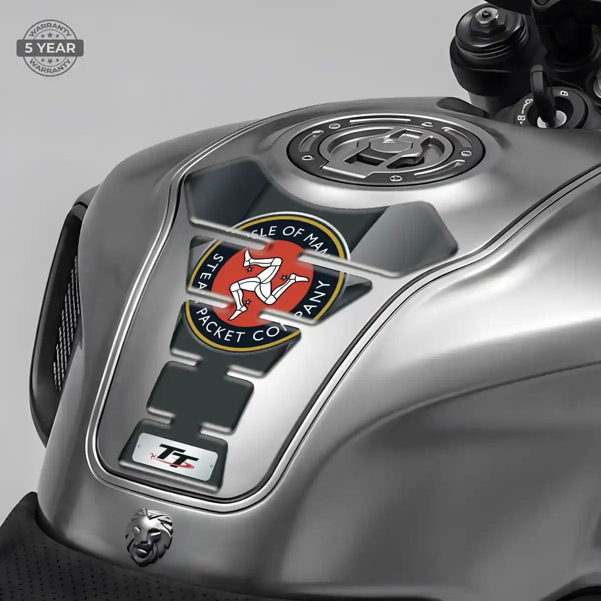 Isle of MAN Tank Protector Guards Motorcycle Elite Finish