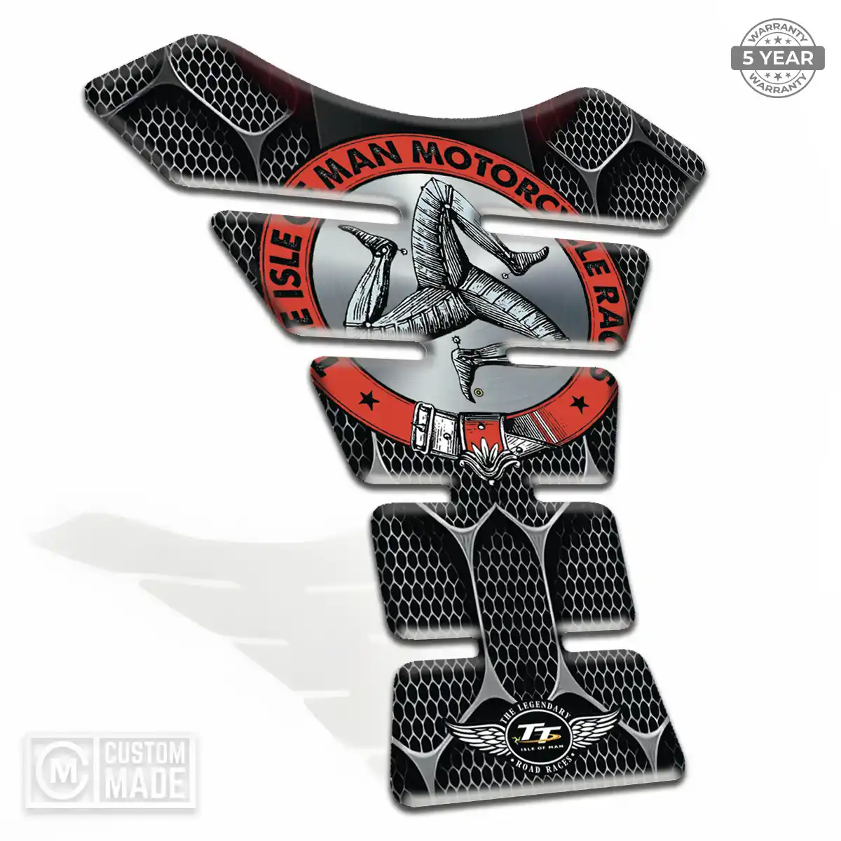 Isle of MAN Tank Protector Guards Motorcycle Exclusive Series
