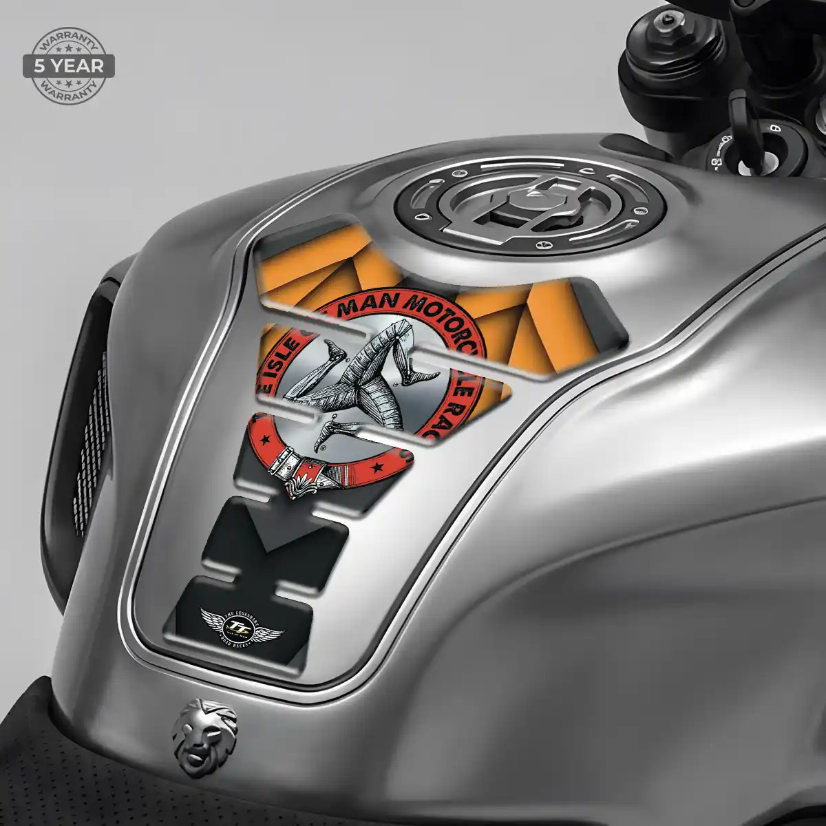 Isle of MAN Tank Protector Guards Motorcycle Signature Grade