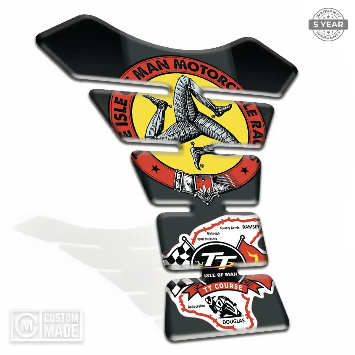 Isle of MAN Tank Protector Motorbike Sleek Style
