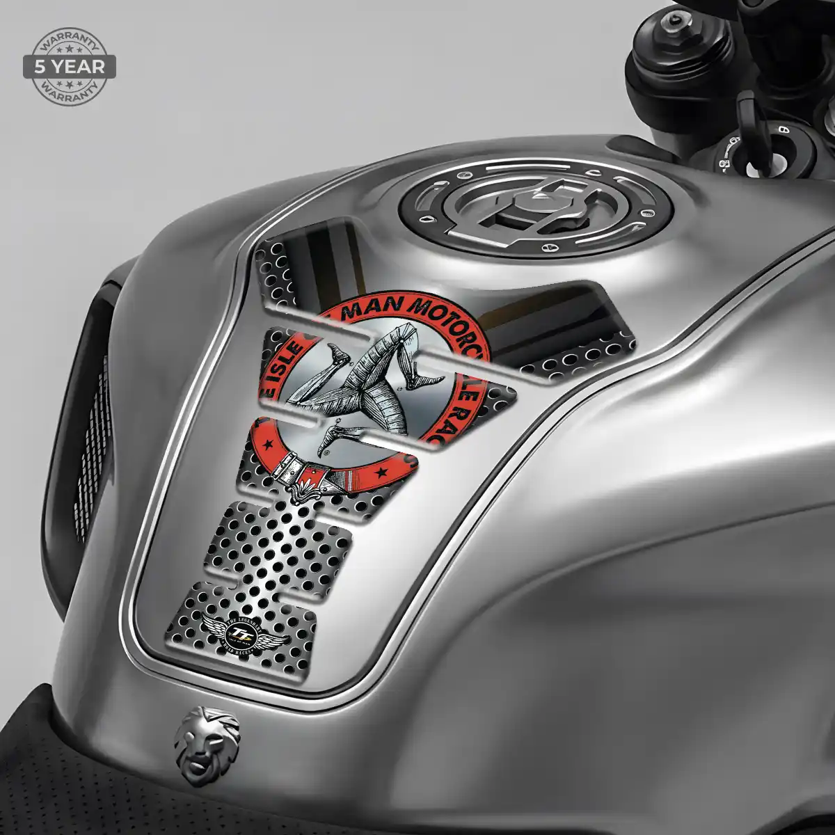 Isle of MAN Tank Protector Motorcycle Sleek Style