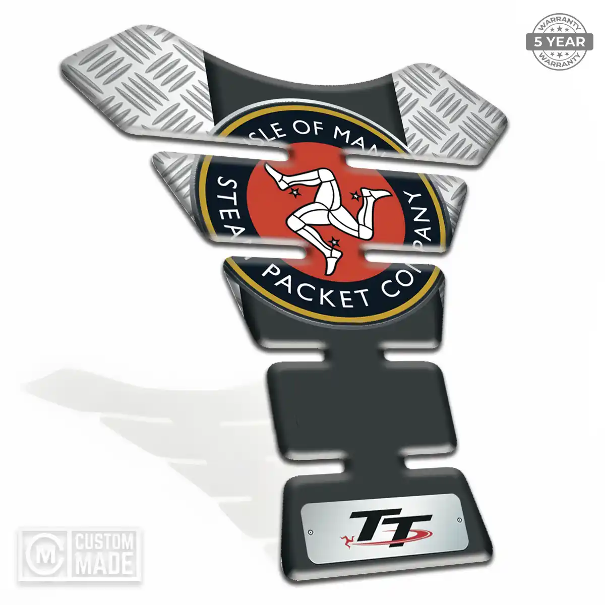 Isle of MAN Tank Protector Pad Motorbike Refined Design
