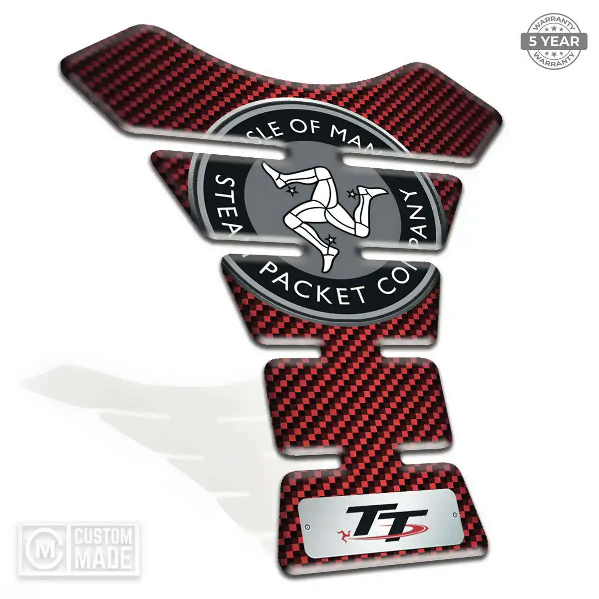 Isle of MAN Tank Protector Pad Motorbike Sleek Style