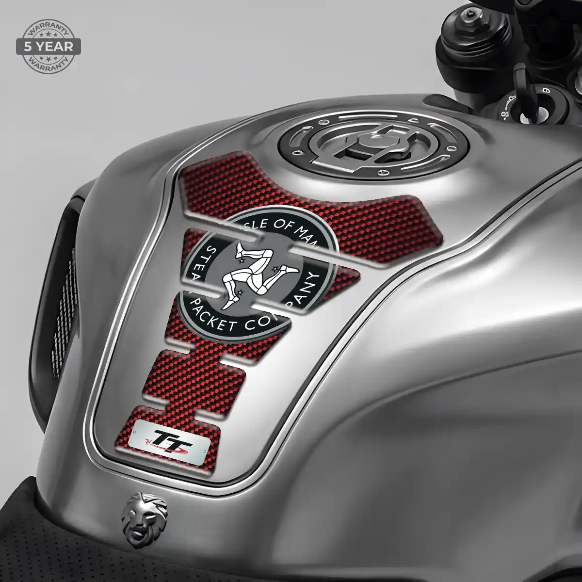 Isle of MAN Tank Protector Pad Motorbike Sleek Style