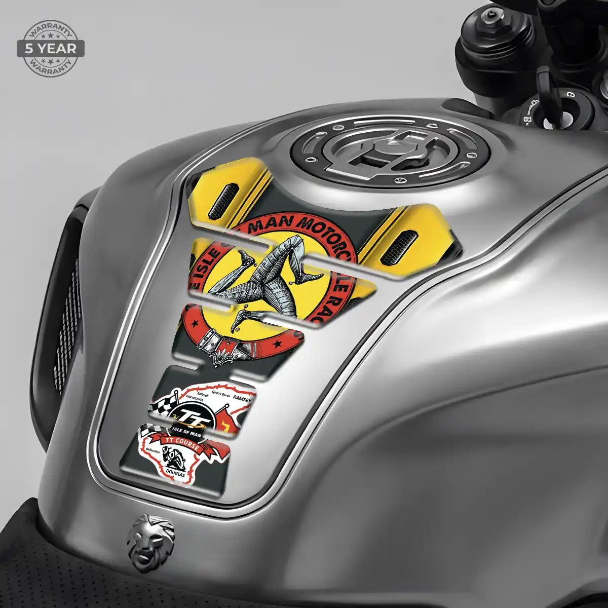 Isle of MAN Tank Protector Pad Motorbike Superior Craft