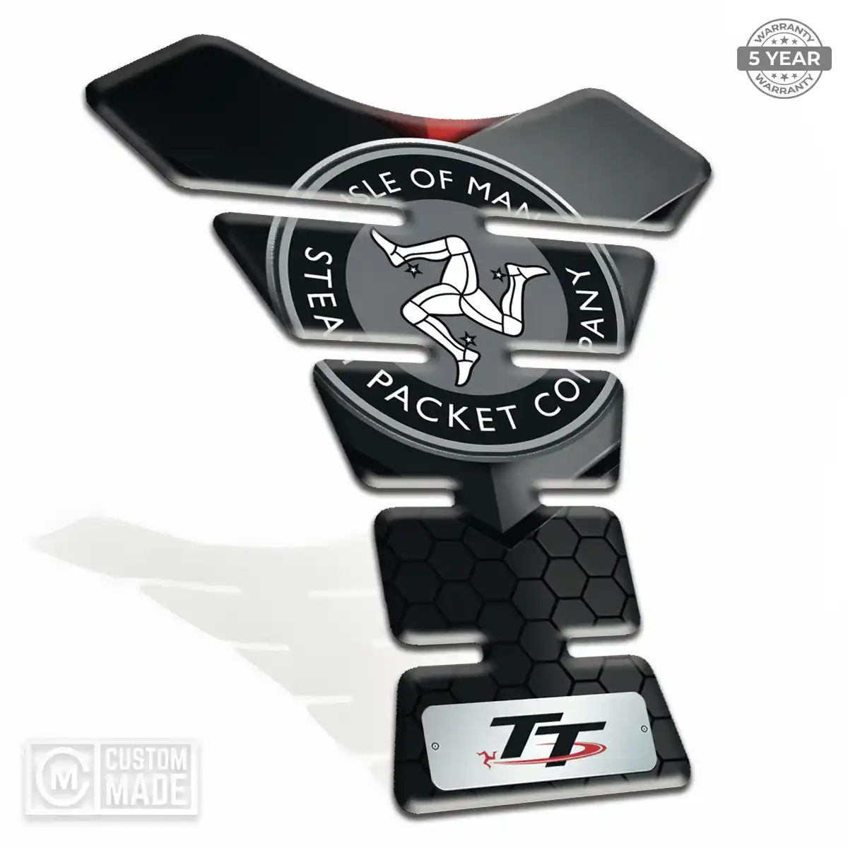 Isle of MAN Tank Protector Pad Motorcycle Deluxe Edition