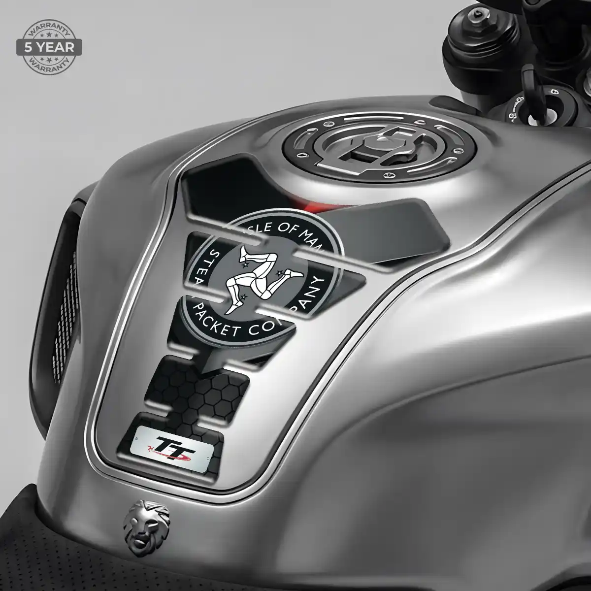 Isle of MAN Tank Protector Pad Motorcycle Deluxe Edition