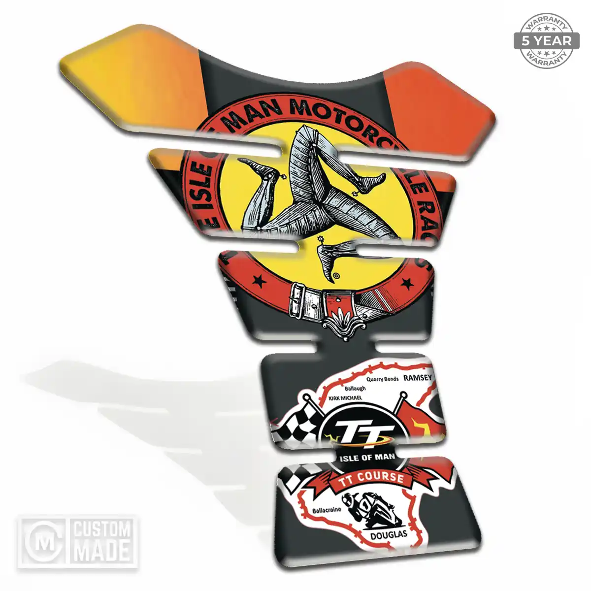 Isle of MAN Tank Protector Pad Motorcycle Prime Quality