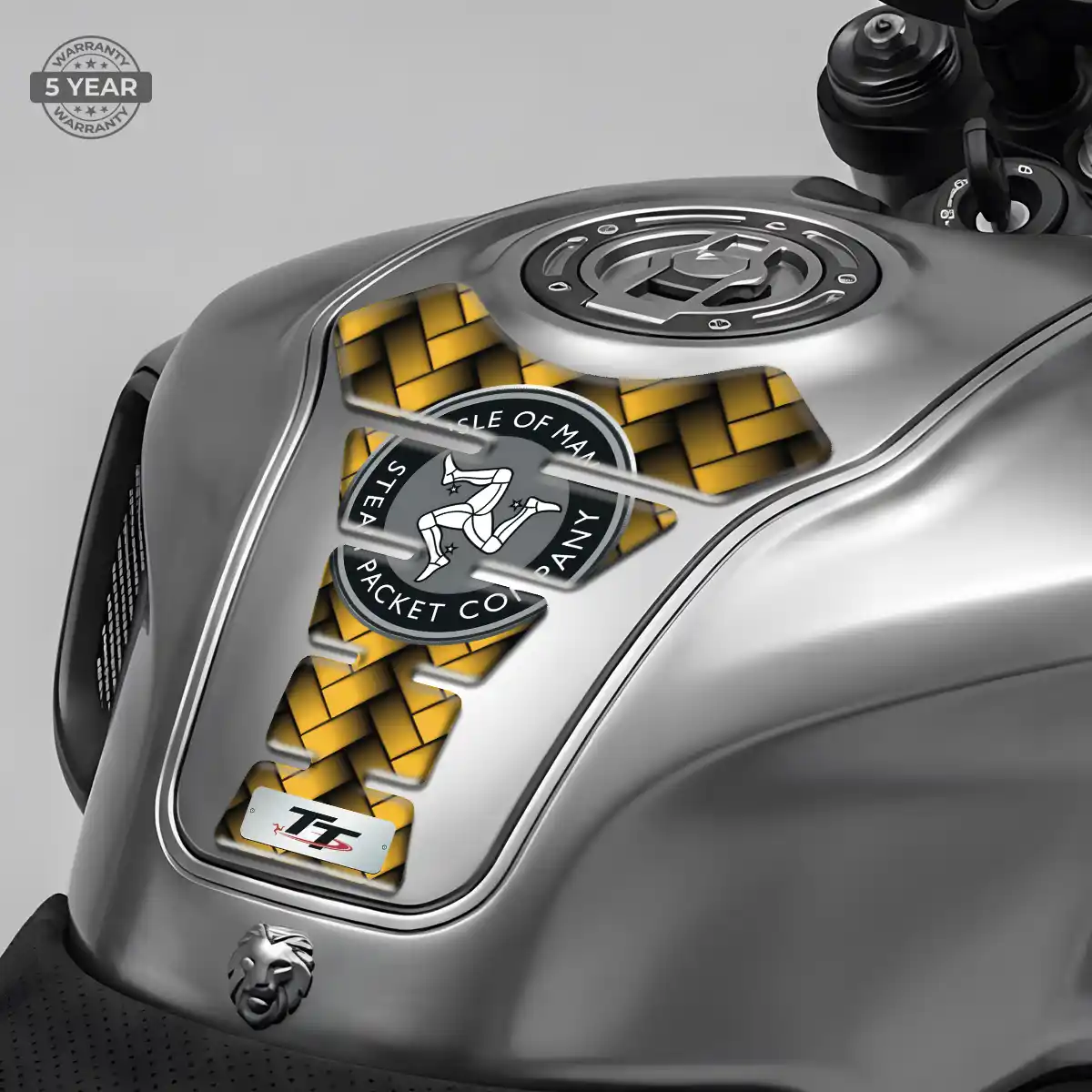 Isle of MAN Tank Protector Pad Motorcycle Sleek Style