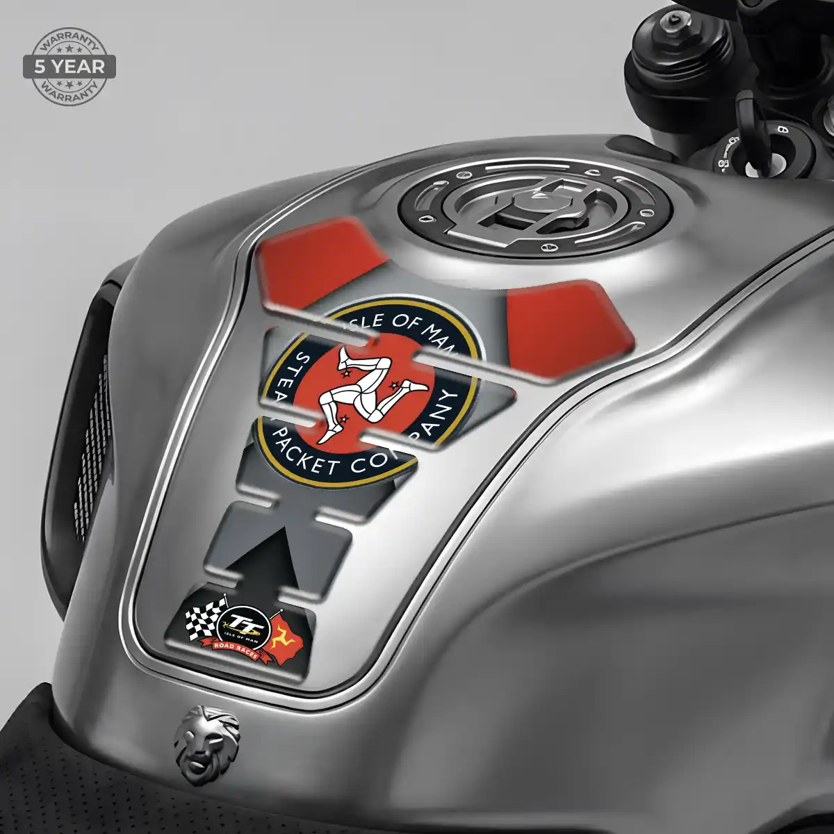 Isle of MAN Tank Protector Pad Motorcycle Superior Craft