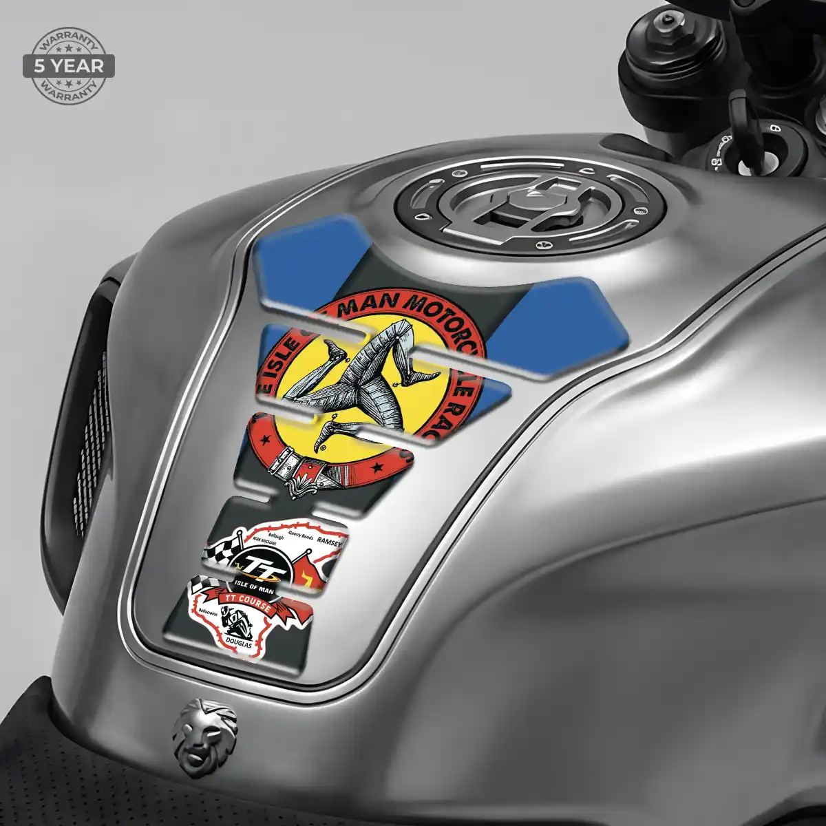 Isle of MAN Tank Protector Pads Motorbike Refined Design