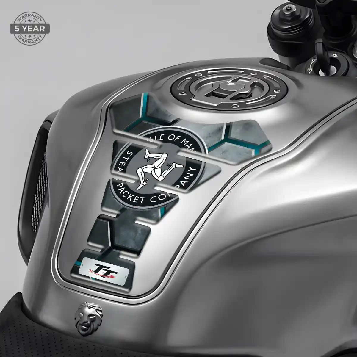 Isle of MAN Tank Protector Pads Motorcycle Deluxe Edition