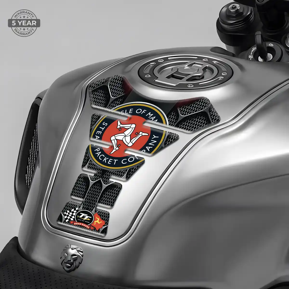 Isle of MAN Tank Protector Pads Motorcycle Prestige Line