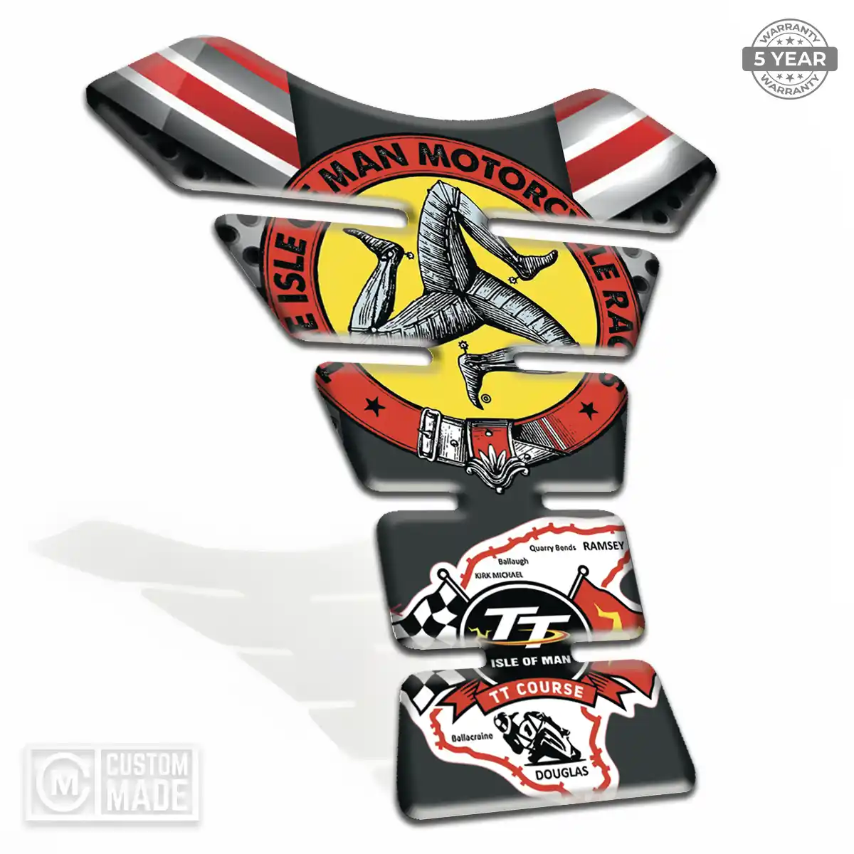 Isle of MAN Tank Protector Pads Motorcycle Signature Grade