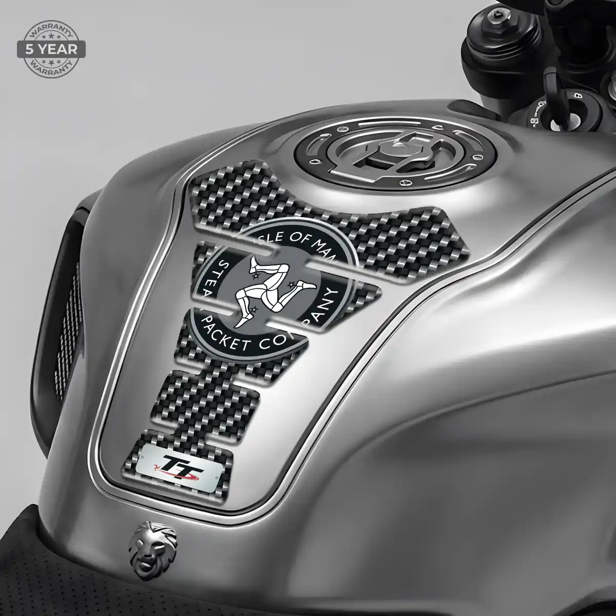 Isle of MAN Tank Protector Pads Motorcycle Sleek Style