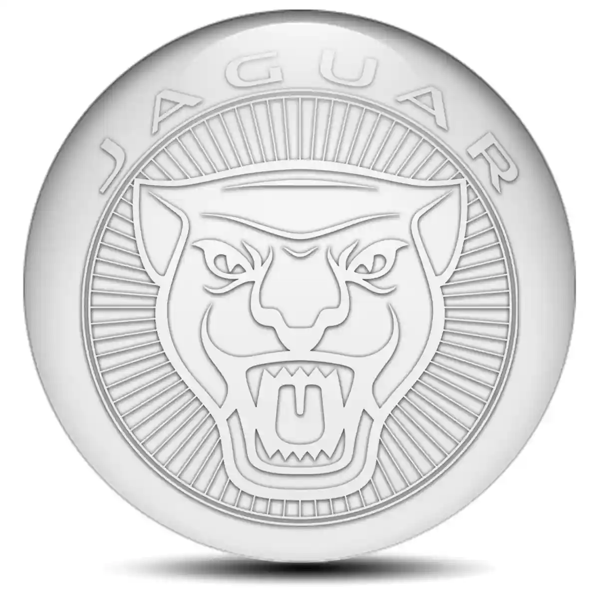 Jaguar Domed Sticker Stylish Design