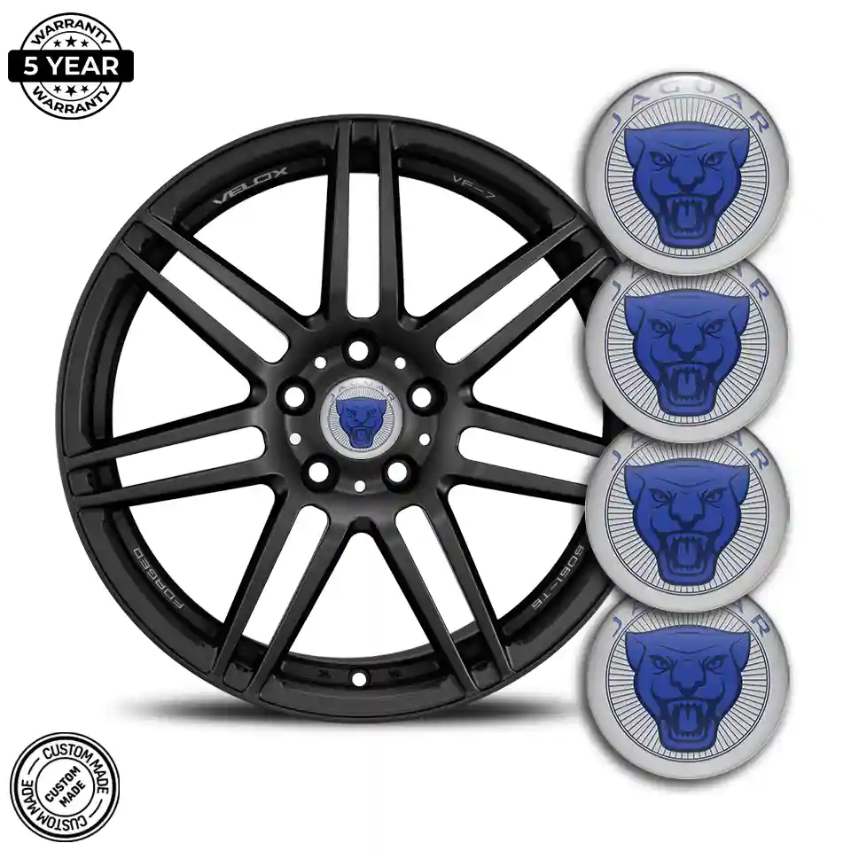 Jaguar Emblem Badge Self-Adhesive High Quality