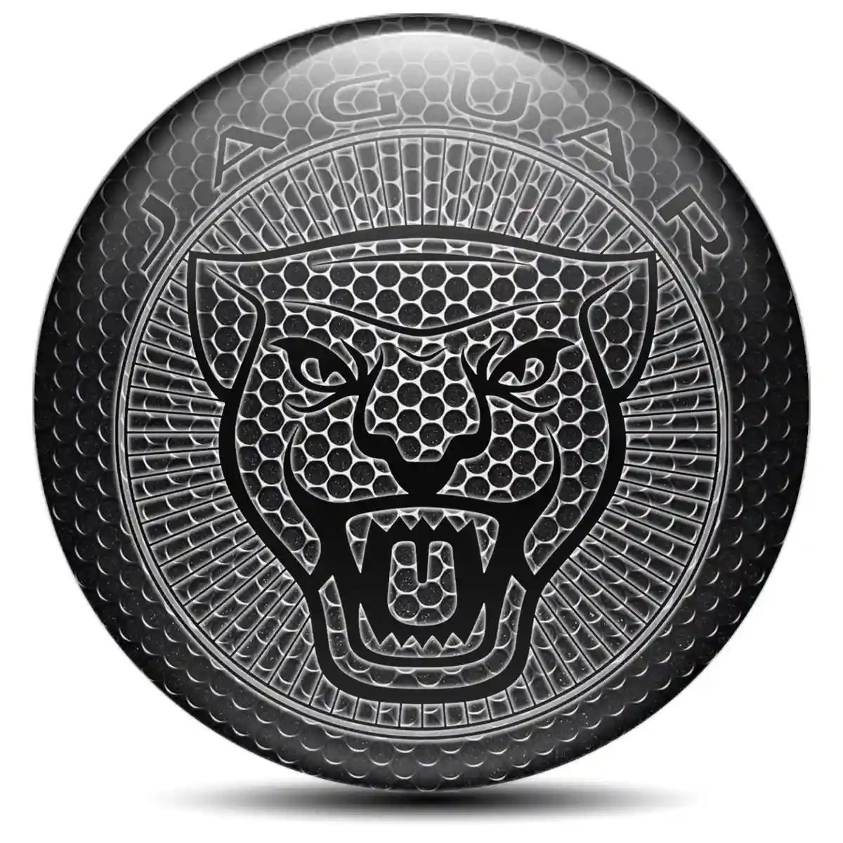 Jaguar Emblem Badge Self-Adhesive Premium Edition