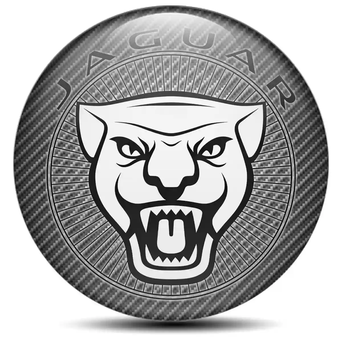 Jaguar Emblem Badge Self-Adhesive Premium Quality