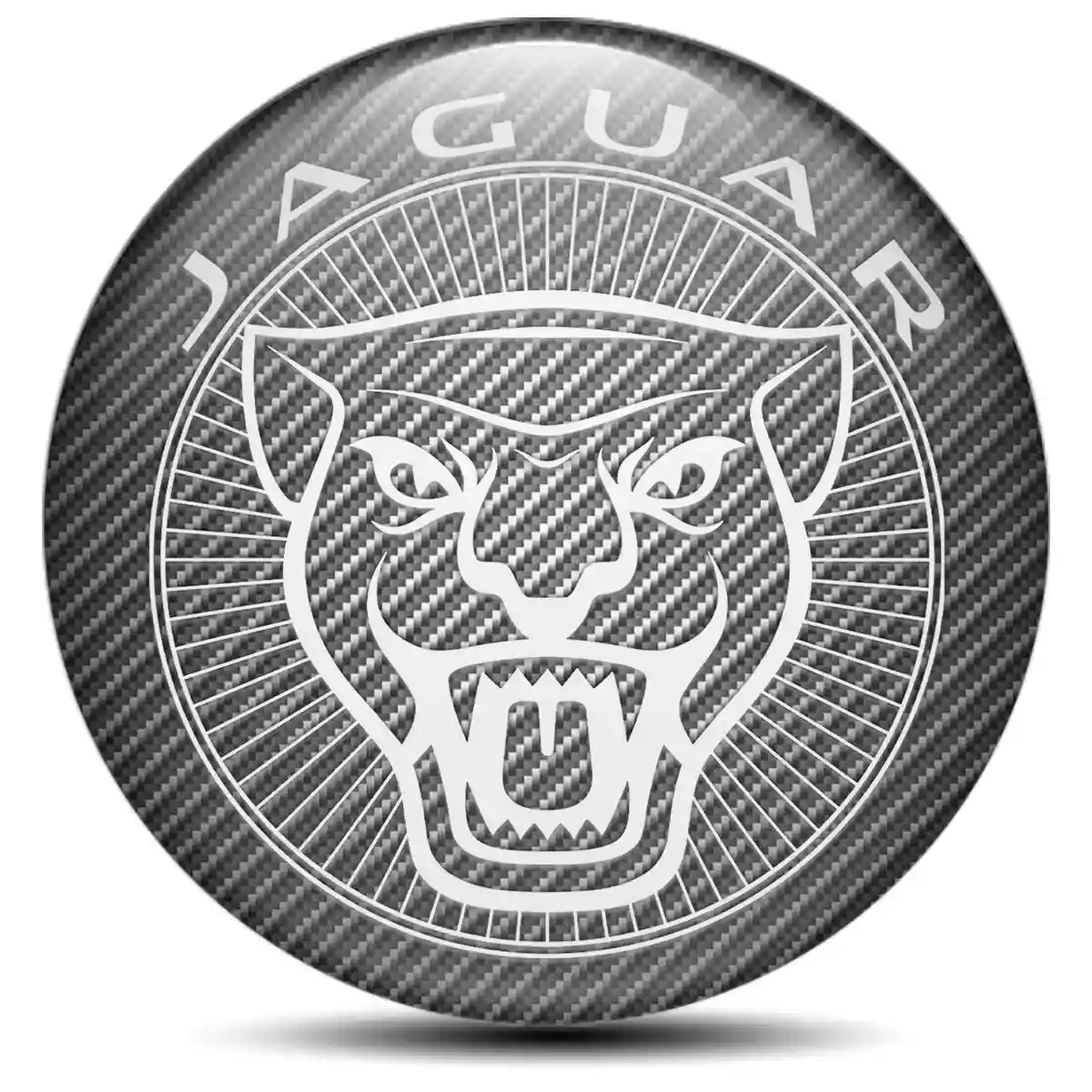 Jaguar Emblem Epoxy Self-Adhesive Premium Quality
