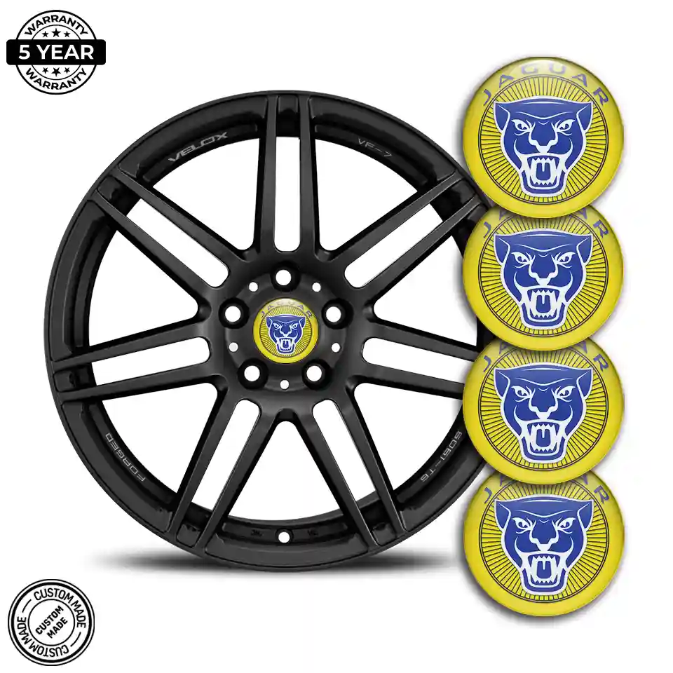 Jaguar Emblem Wheel Center Caps Limited Edition