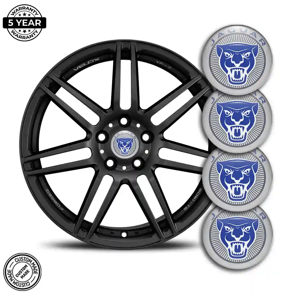 Jaguar Logo Emblem Self-Adhesive Stylish Design