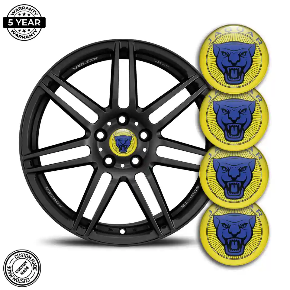 Jaguar Logo Silicone Badge Premium Edition