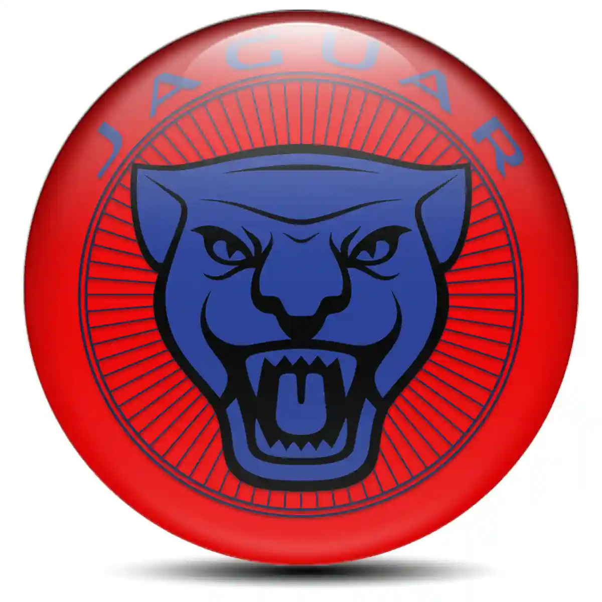 Jaguar Logo Silicone Badge Self-Adhesive Premium Quality