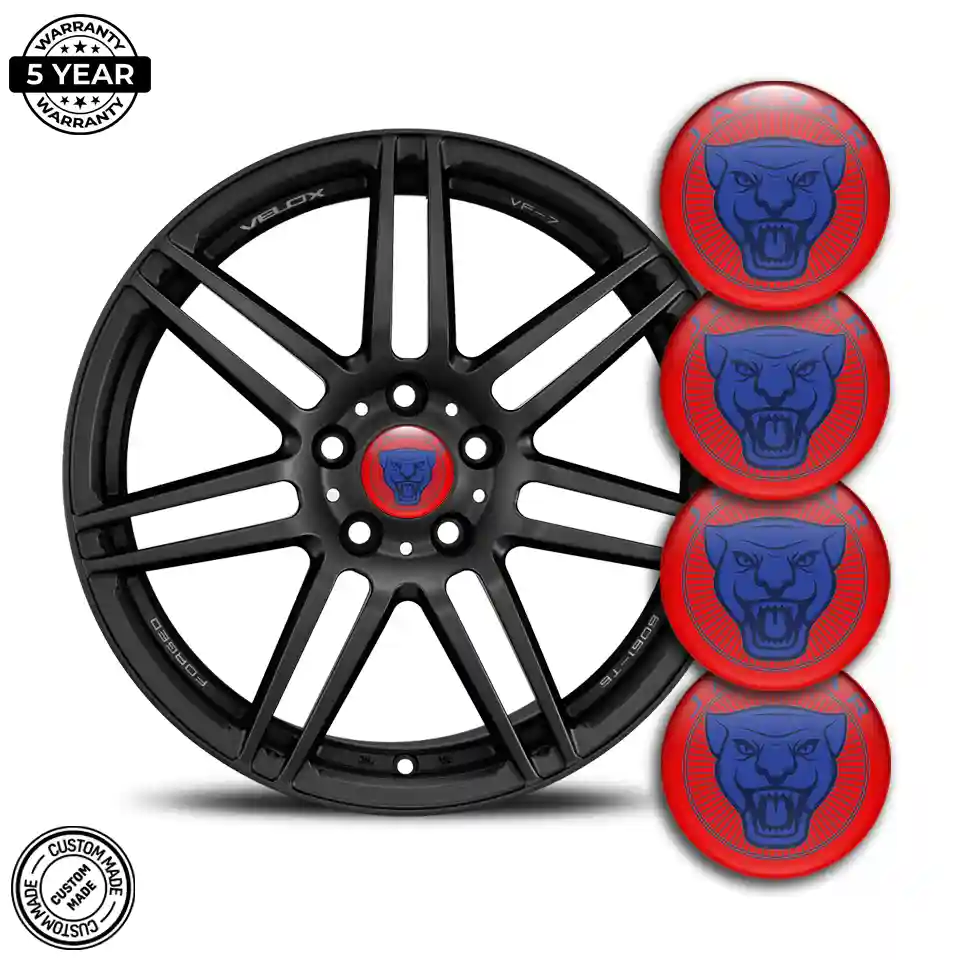 Jaguar Logo Silicone Emblem High Quality