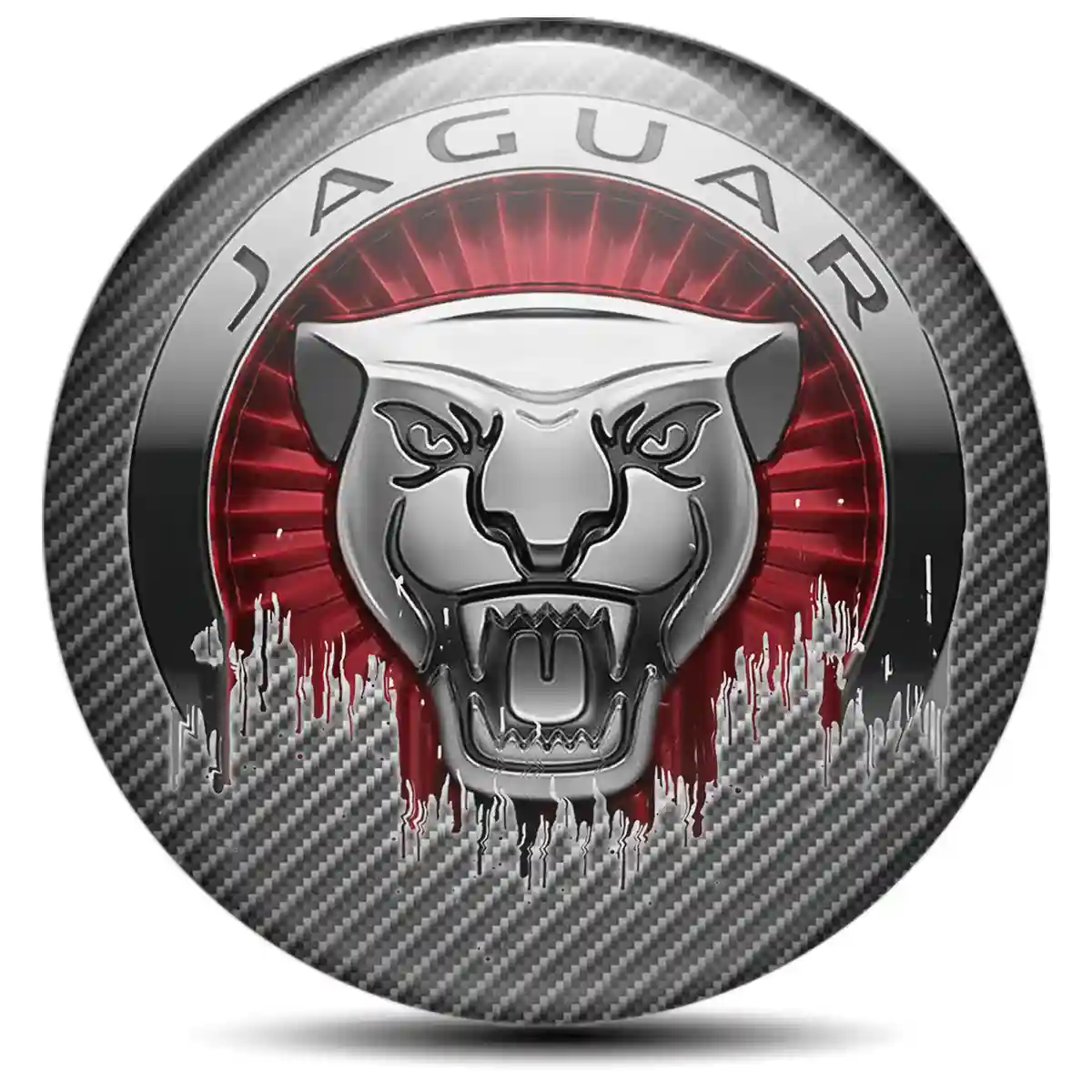 Jaguar Silicone Emblem High Quality