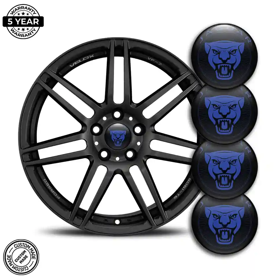 Jaguar Silicone Emblem Self-Adhesive High Quality