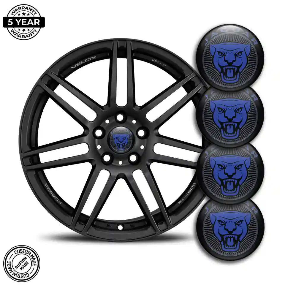 Jaguar Silicone Sticker Self-Adhesive Premium Quality
