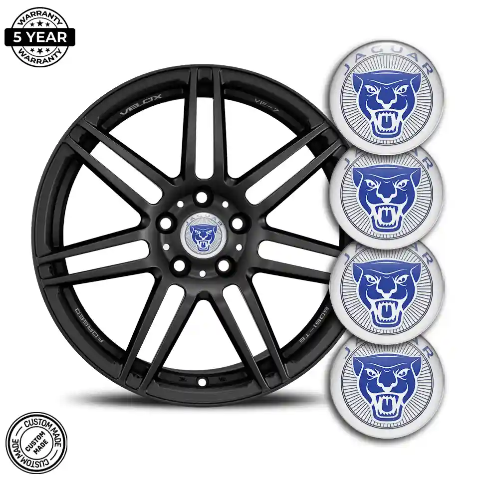 Jaguar Silicone Sticker Stylish Design