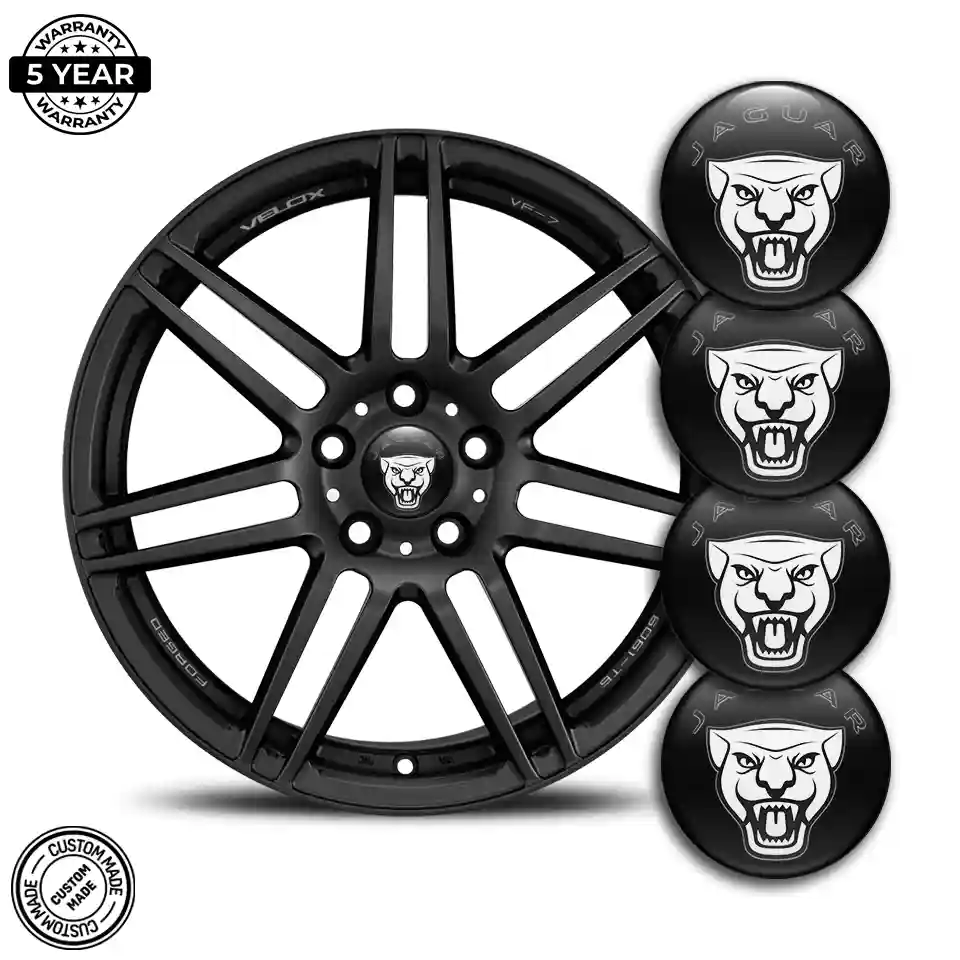 Jaguar Sticker Epoxy 3D Gel Premium Quality