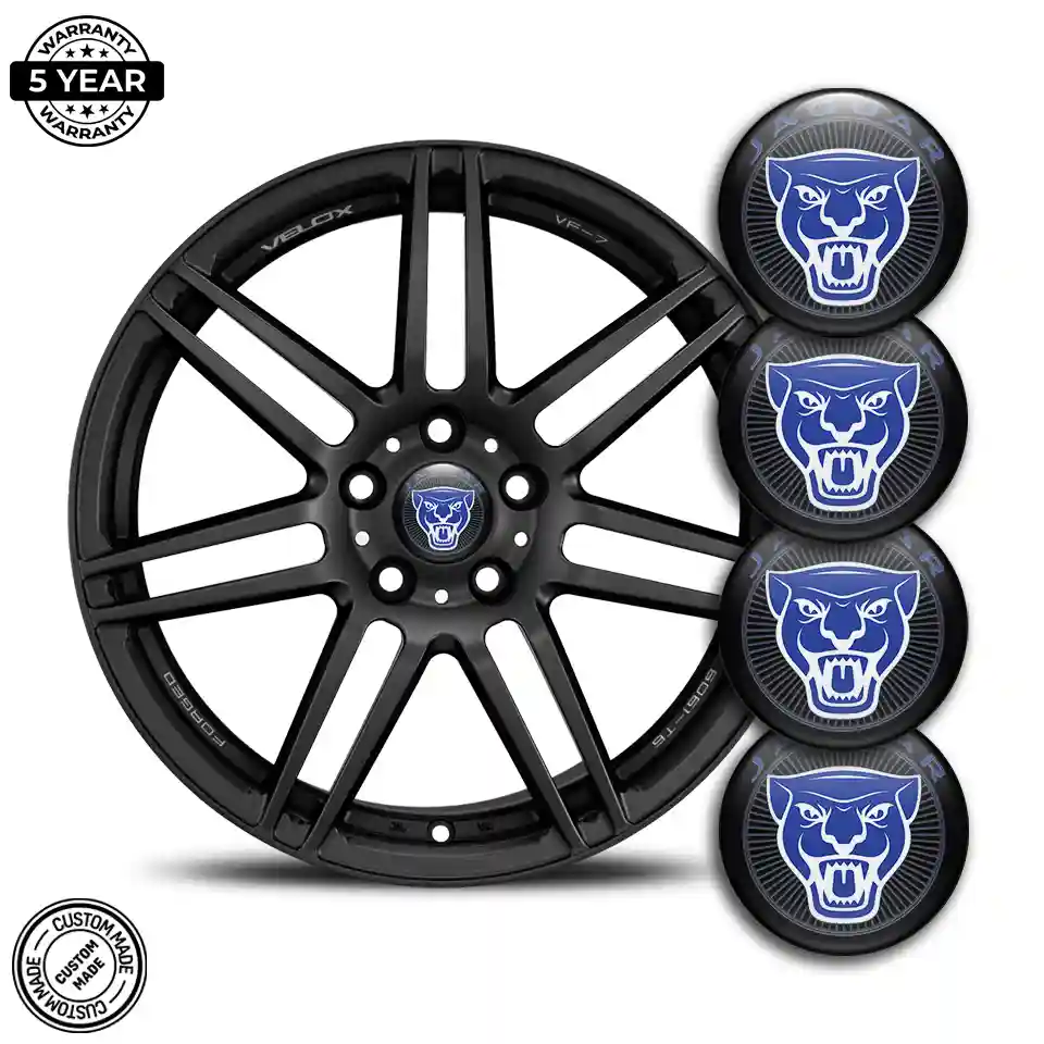 Jaguar Wheel Emblem Self-Adhesive Premium Quality