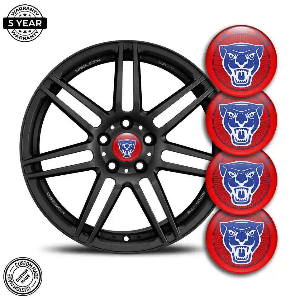 Jaguar Wheel Emblems High Quality