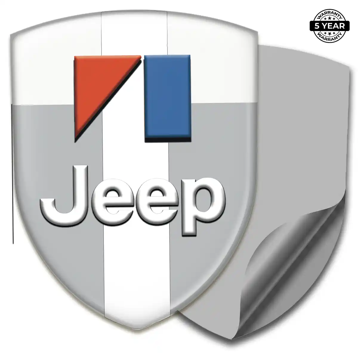 Jeep 3D Badge Sticker Opulent Line