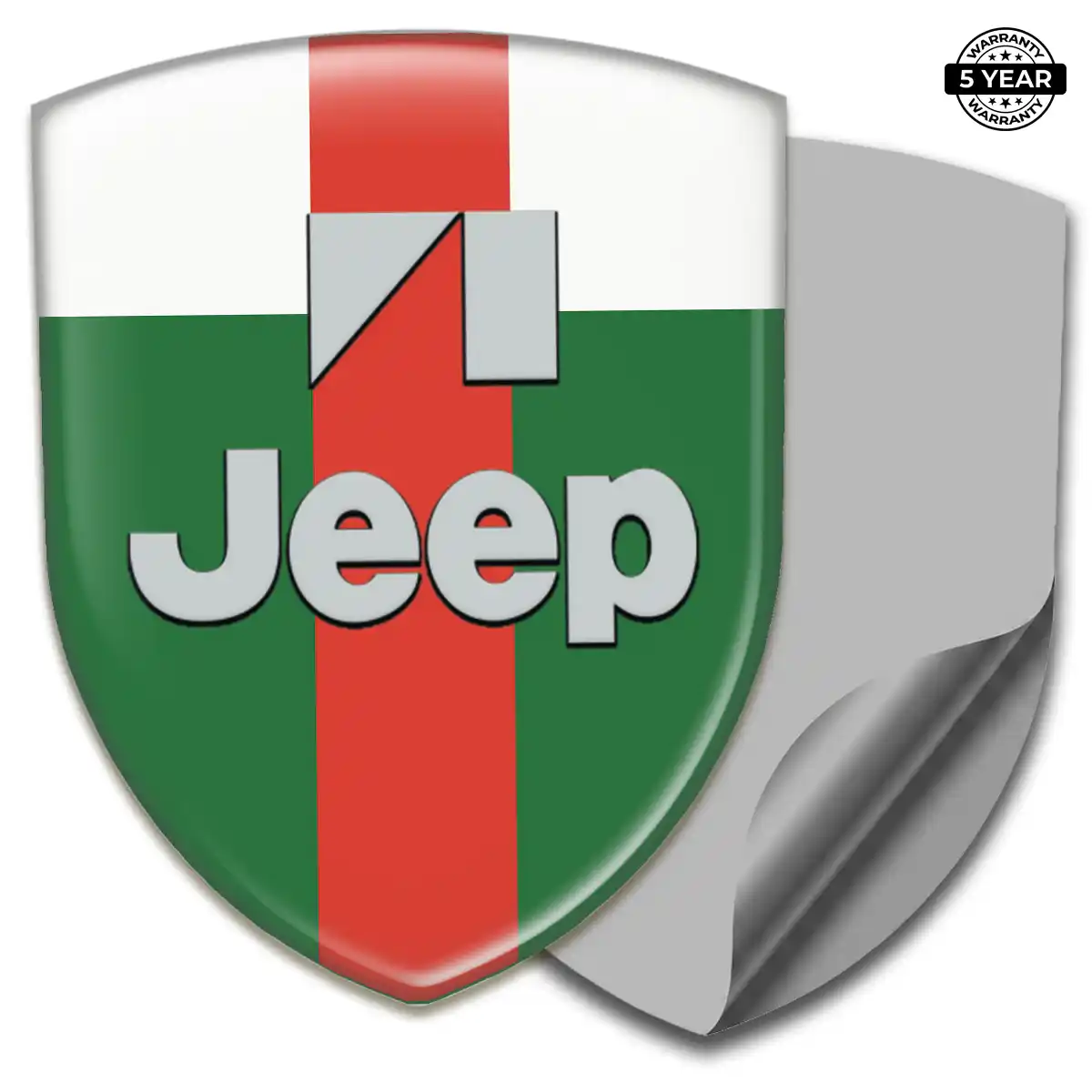Jeep 3D Domed Sticker Exclusive Series
