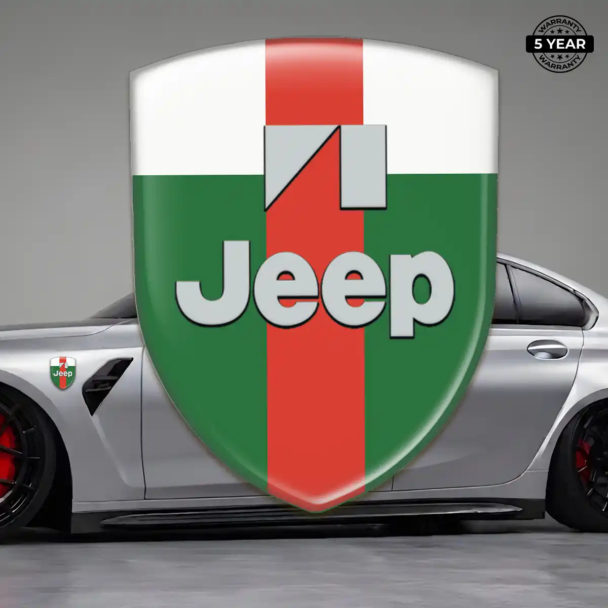 Jeep 3D Domed Sticker Exclusive Series