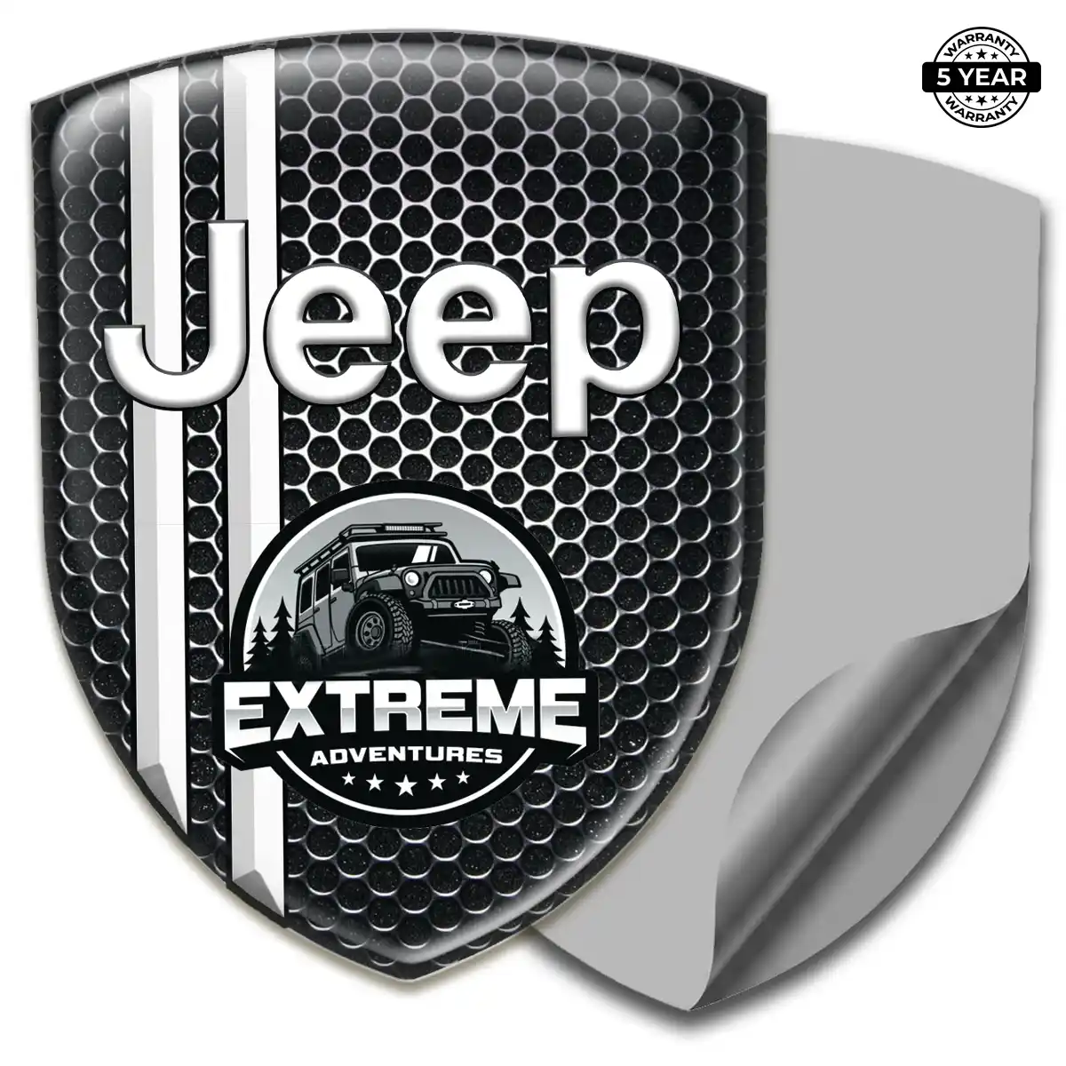 Jeep 3D Domed Sticker Noble Edition