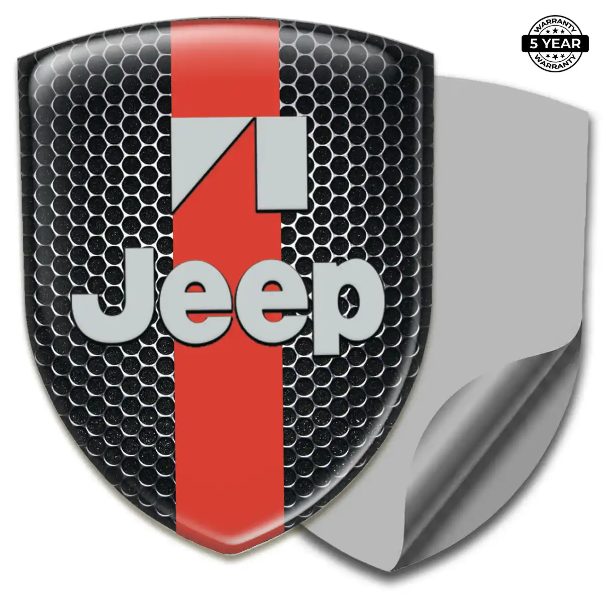 Jeep 3D Emblem Sticker Noble Edition