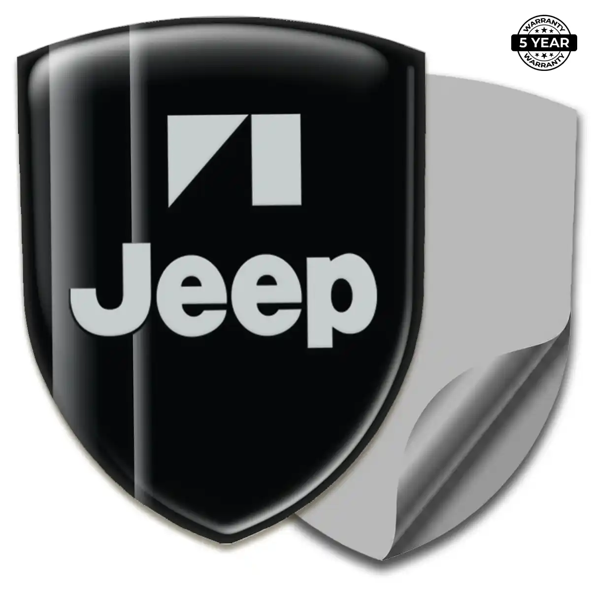 Jeep 3D Emblem Sticker Opulent Line