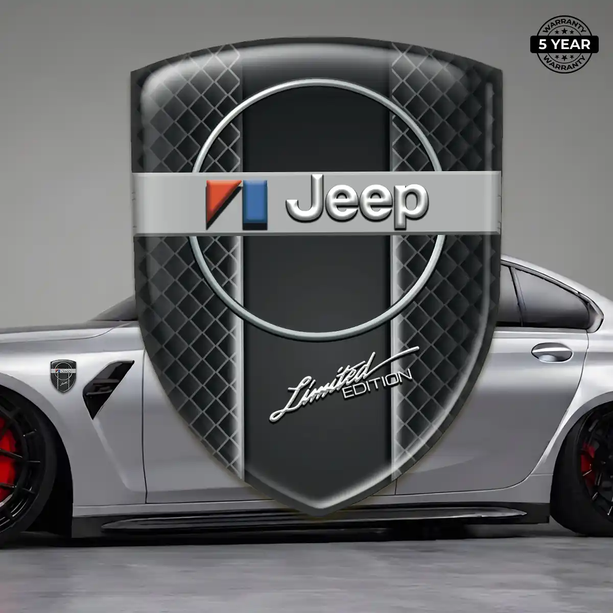 Jeep 3D Emblem Sticker Superior Craft