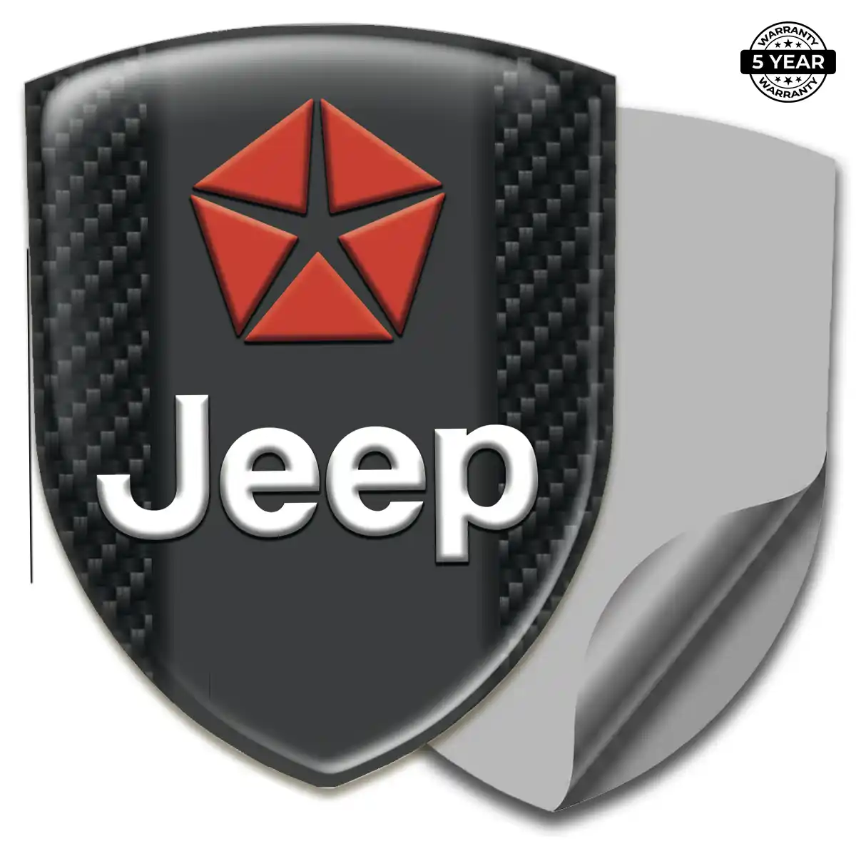 Jeep 3D Gel Sticker Elite Edition