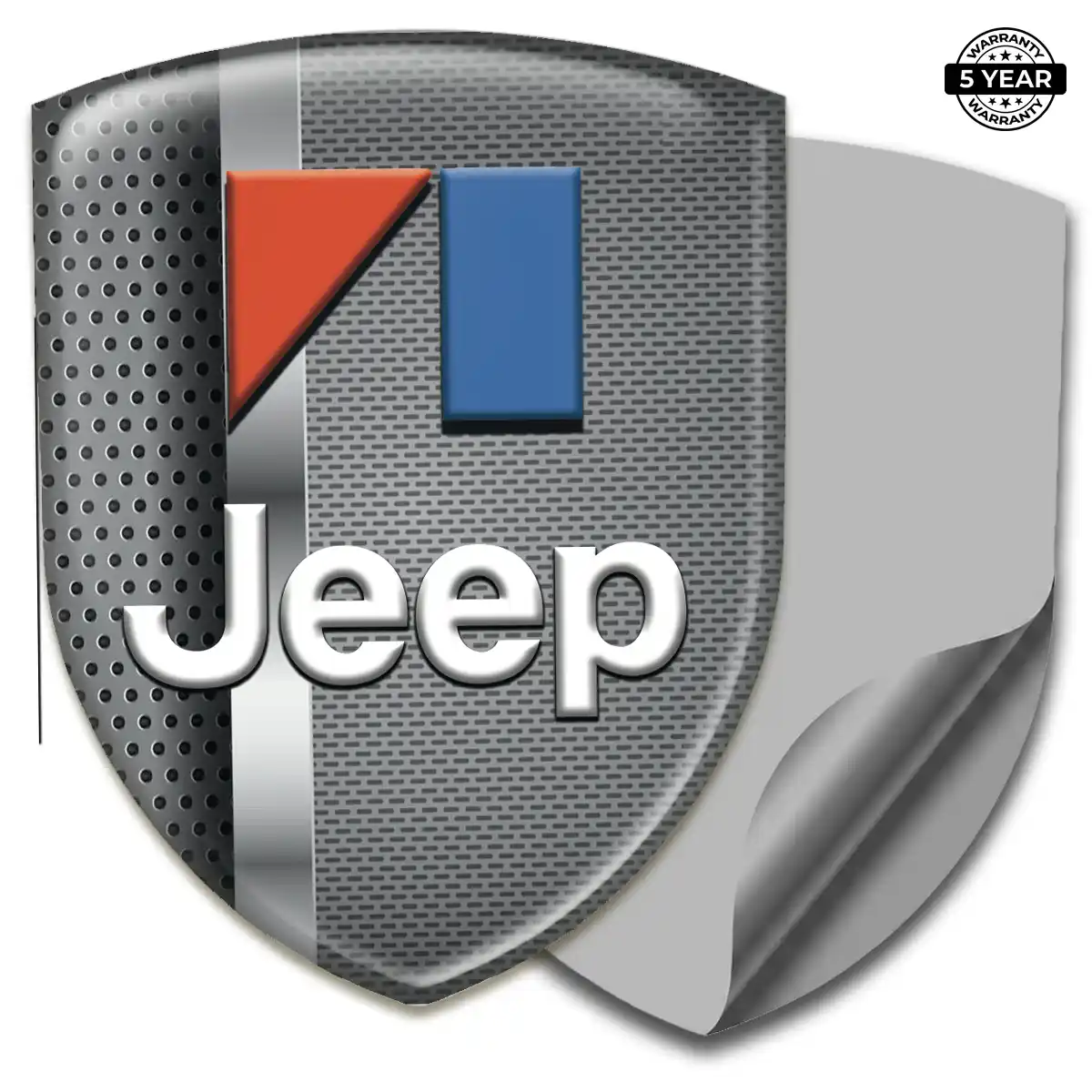 Jeep 3D Gel Sticker Exterior Luxe